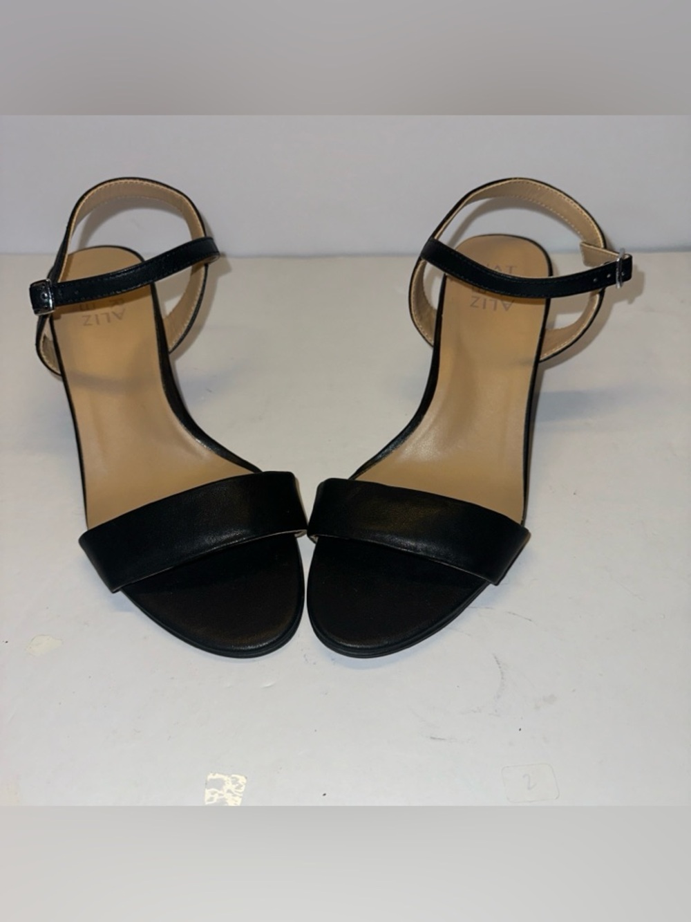 Black Ankle-Strap Women's Sandals by